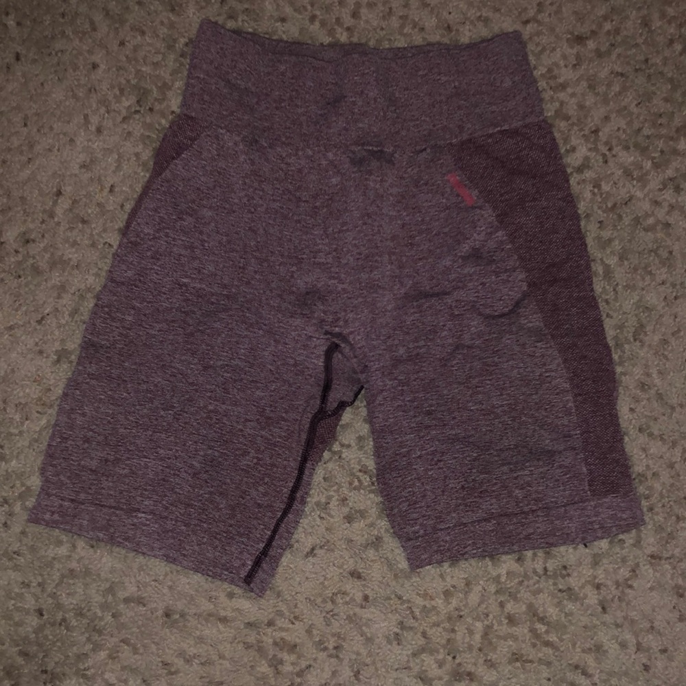 High waisted flex shorts